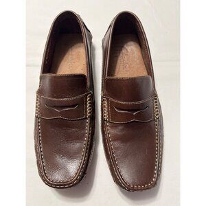 Clarks Mens Leather Driving Moccasins 10.5